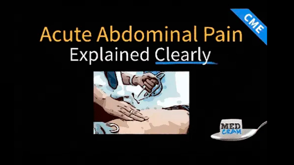 Evaluation of Acute Abdominal Pain Explained Clearly