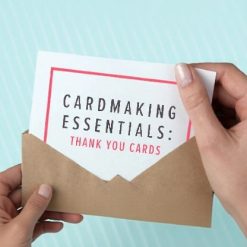 Cardmaking Essentials: Thank You Cards