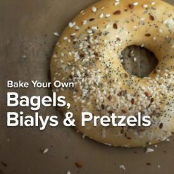 Made with insMind-bagels, bialys e pretzels