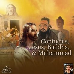Confucius, Buddha, Jesus, and Muhammad