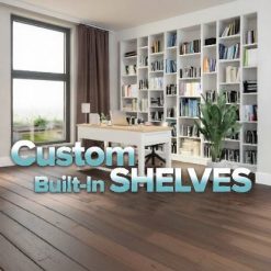 Custom Built-In Shelves
